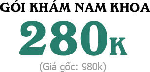 Gói khám nam khoa 280k