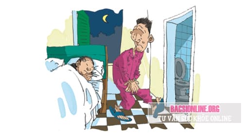 Đi tiểu nhiều vể đêm do các bệnh lý tại tuyến tiền liệt ở nam giới Đi tiểu nhiều vể đêm do các bệnh lý tại tuyến tiền liệt ở nam giới