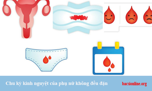 chu kỳ kinh nguyệt không đều
