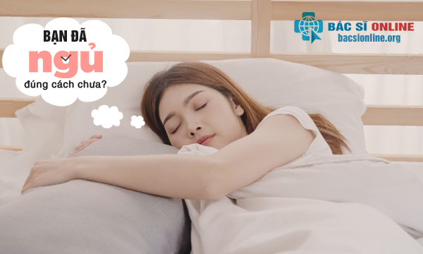Top 6 tư thế ngủ đúng cách, tốt cho sức khỏe