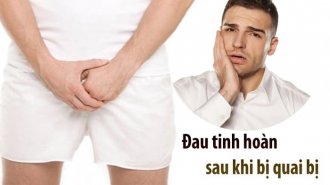 Đau tinh hoàn sau khi bị quai bị có phải vô sinh không?