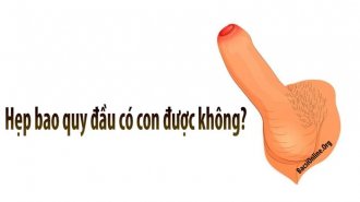 Hẹp bao quy đầu có con được không? Có bị vô sinh không?
