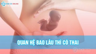 Sau quan hệ bao lâu thì có thai?