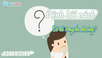 Bệnh hôi nách có di truyền không?