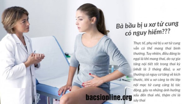 Bị u xơ tử cung có con được không?